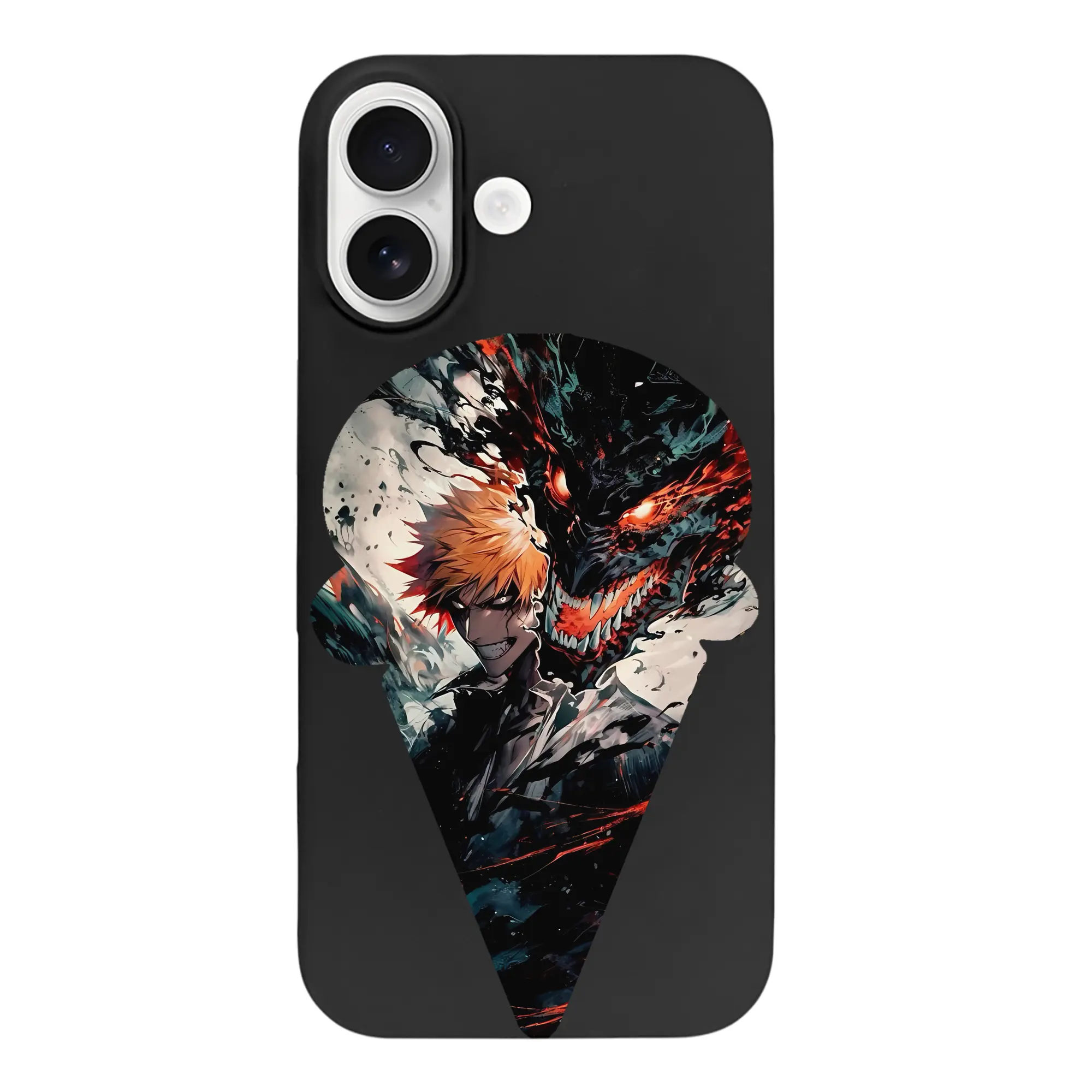 ブリーチ グッズ 黒崎 一護 - iPhone 17 シリーズ シリコンケース 薄型 耐衝撃 指紋防止 ソフトタッチカバー 精密フィット 傷防止 保護ケース iPhone 17/17 Air/17 Pro/17 Pro Max 対応